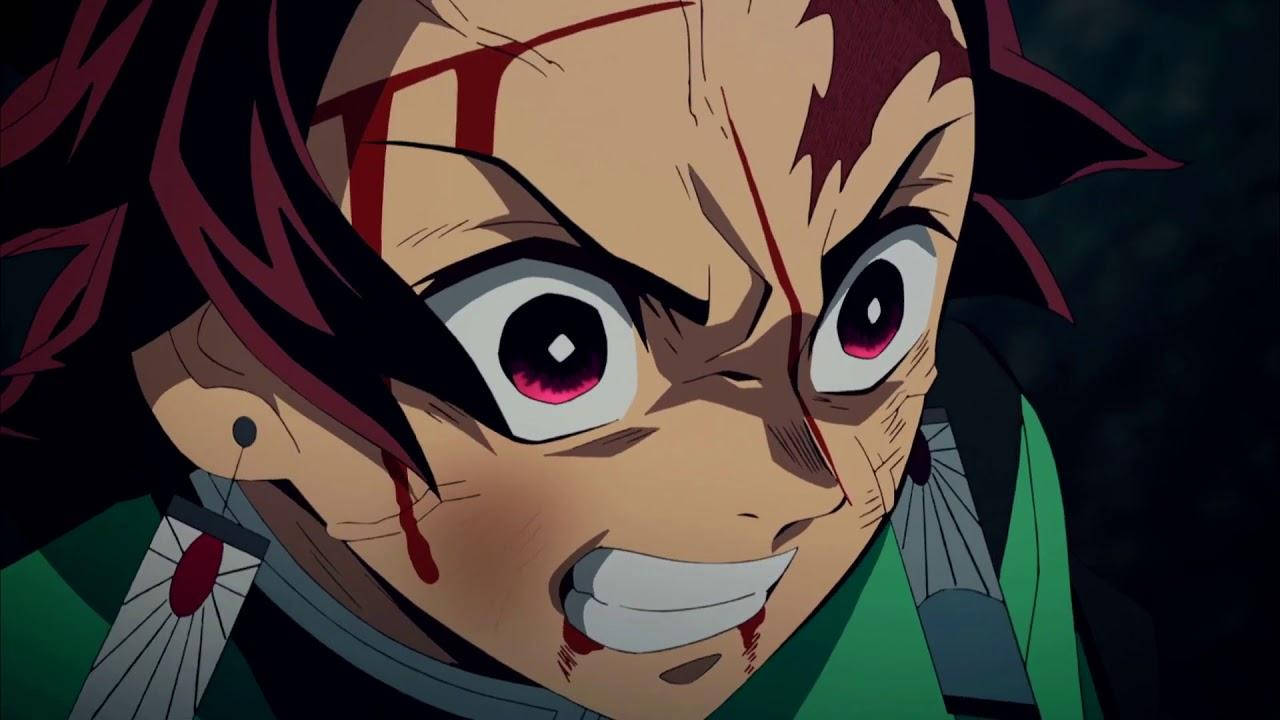 Τραυματισμένος Tanjiro από το Demon Slayer Ταπετσαρία
