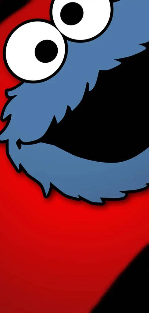 Τρύπα Γροθιάς του Cookie Monster Ταπετσαρία