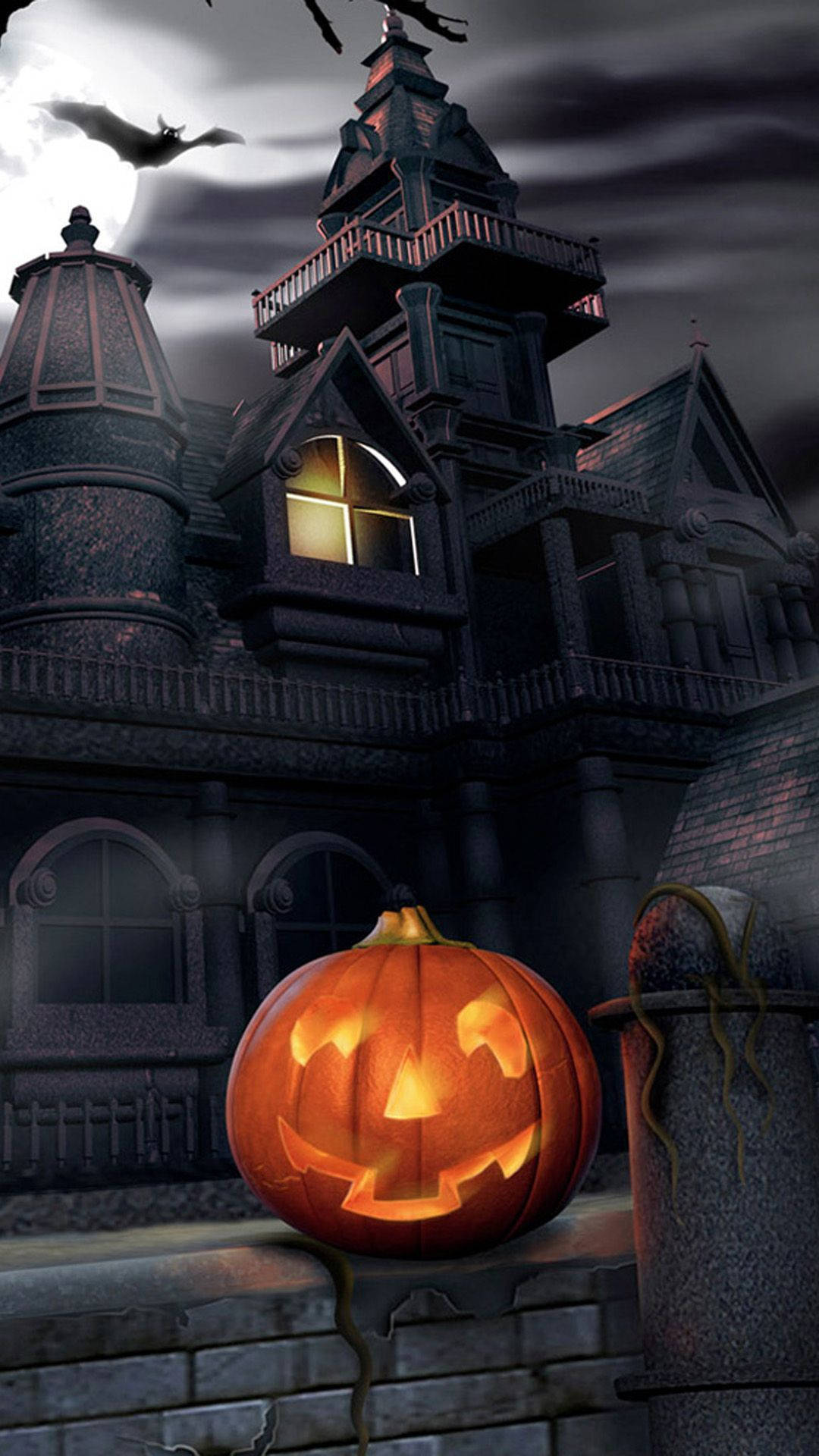 Φανάρι Halloween για iPhone Ταπετσαρία