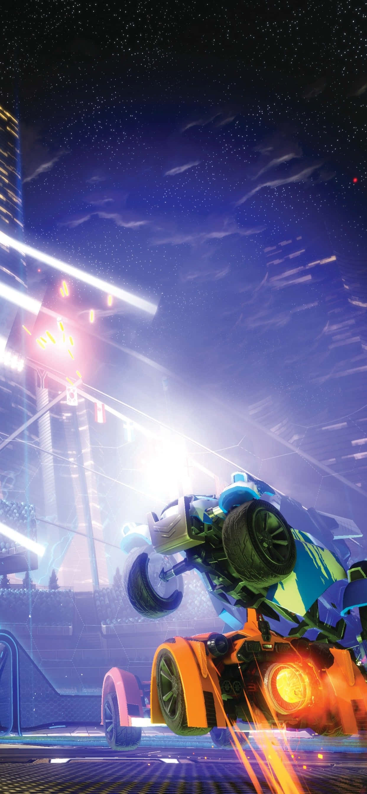 Φτάνοντας σε Νέα Ύψη με το iPhone Xs Max και το Rocket League Ταπετσαρία