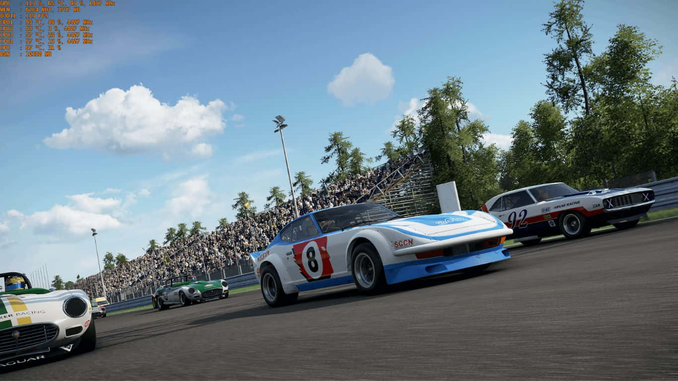 Φόντο 1366x768 Project Cars 2 80+FPS Ταπετσαρία