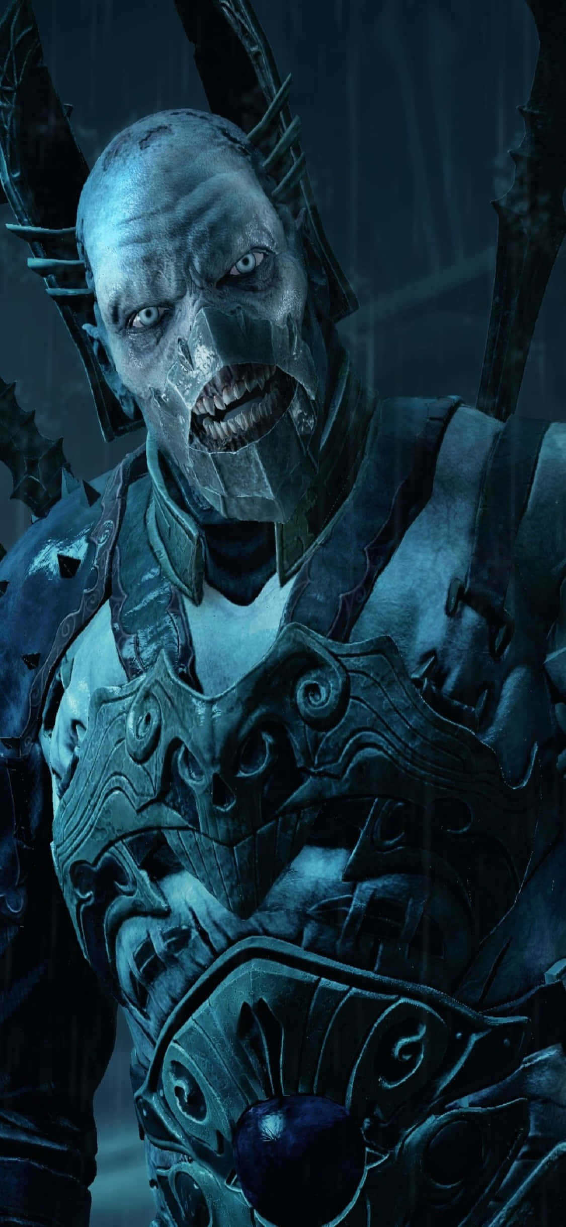 iPhone X Shadow Of Mordor Φόντο Πύργος του Σάουρον Ταπετσαρία