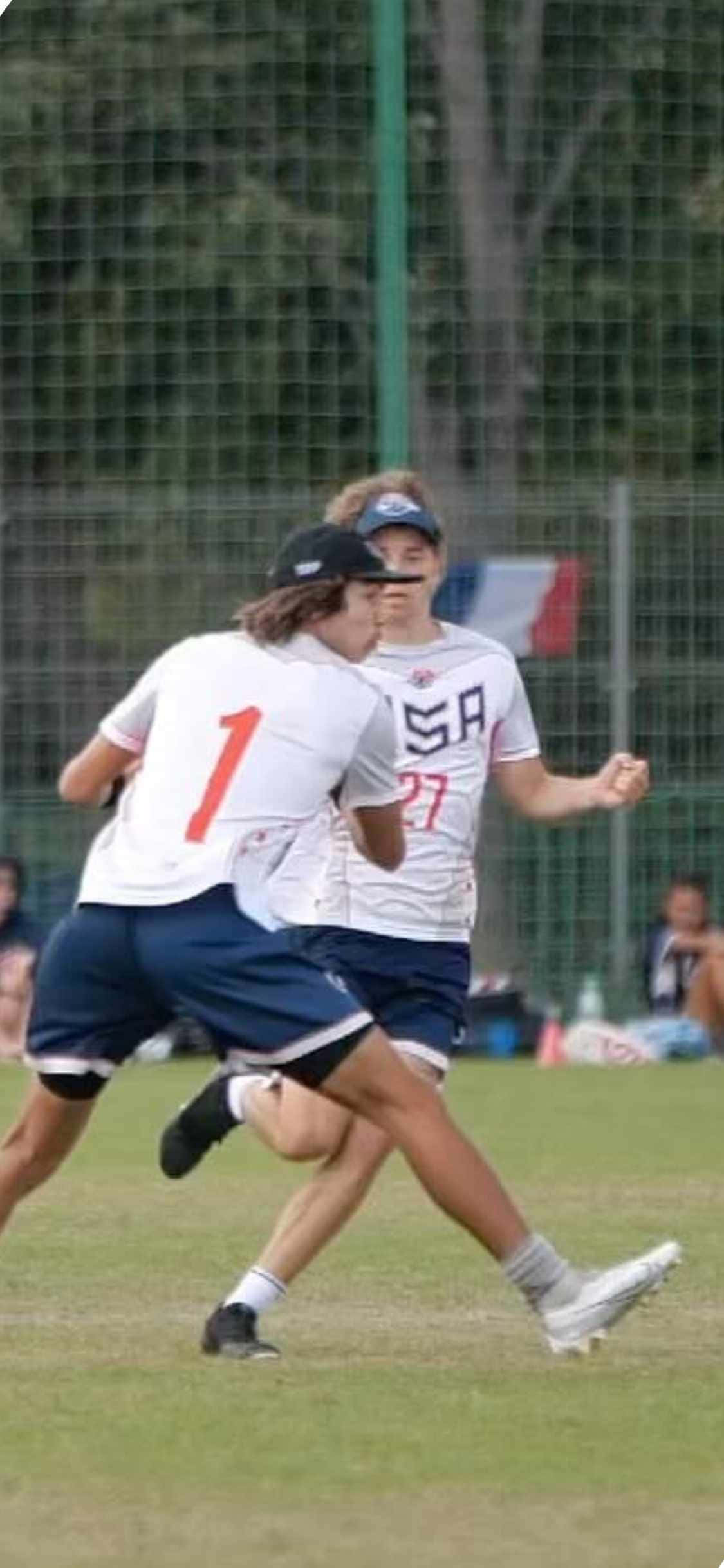 Φόντο iPhone X Ultimate Frisbee αθλητικό Ταπετσαρία