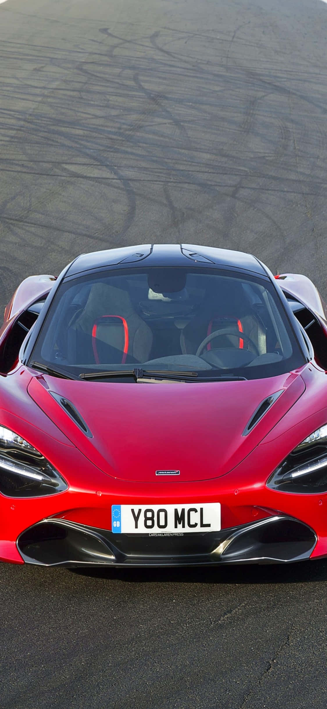 Φόντο iPhone X McLaren 720s Eye Socket Ταπετσαρία