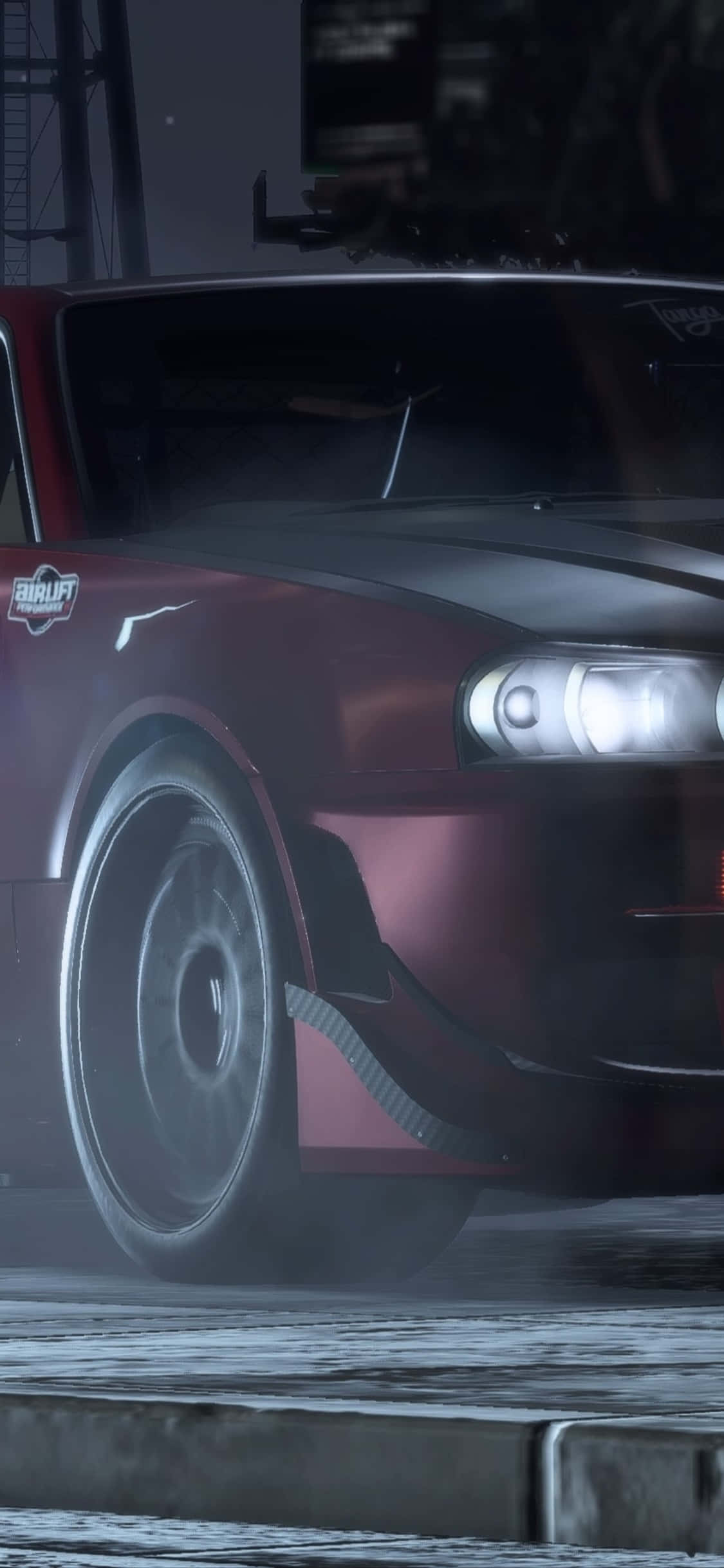 Φόντο iPhone Xs Need For Speed Payback Σκούρο Μωβ Nissan Skyline GT-R Ταπετσαρία