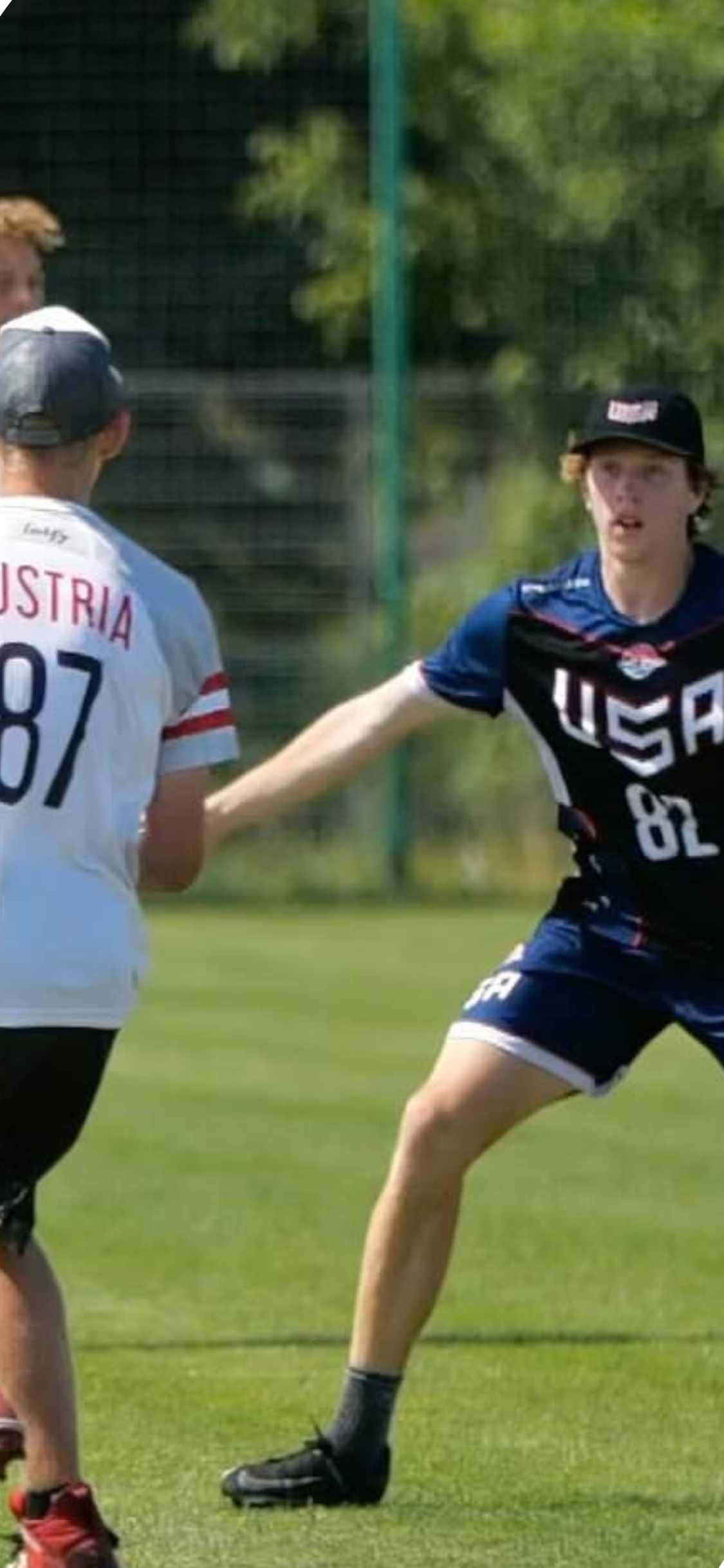 Φόντο Ultimate Frisbee για iPhone X - Φραγή Ταπετσαρία