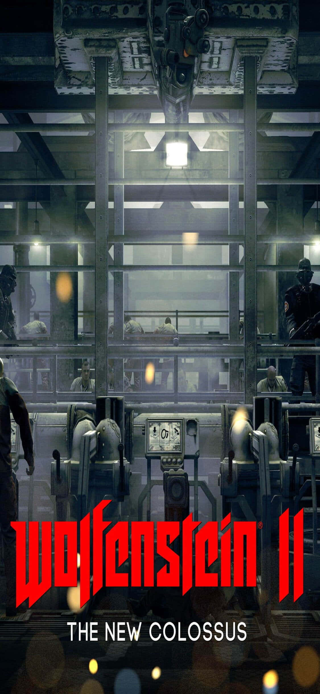 Φόντο Αποθήκης Wolfenstein II για iPhone Xs Ταπετσαρία