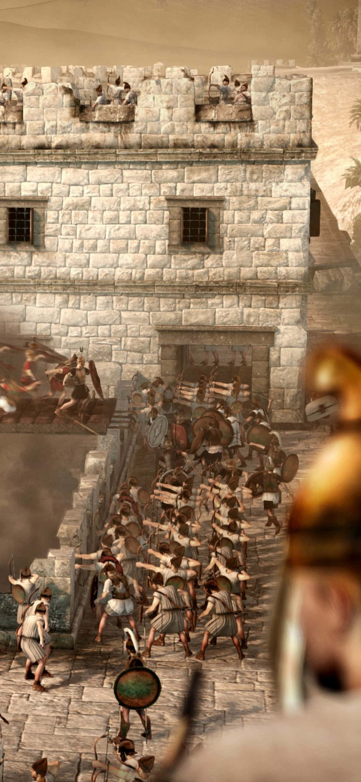 iPhone XS Max Total War Attila Πολιορκία της Καρχηδόνας Φόντο Ταπετσαρία