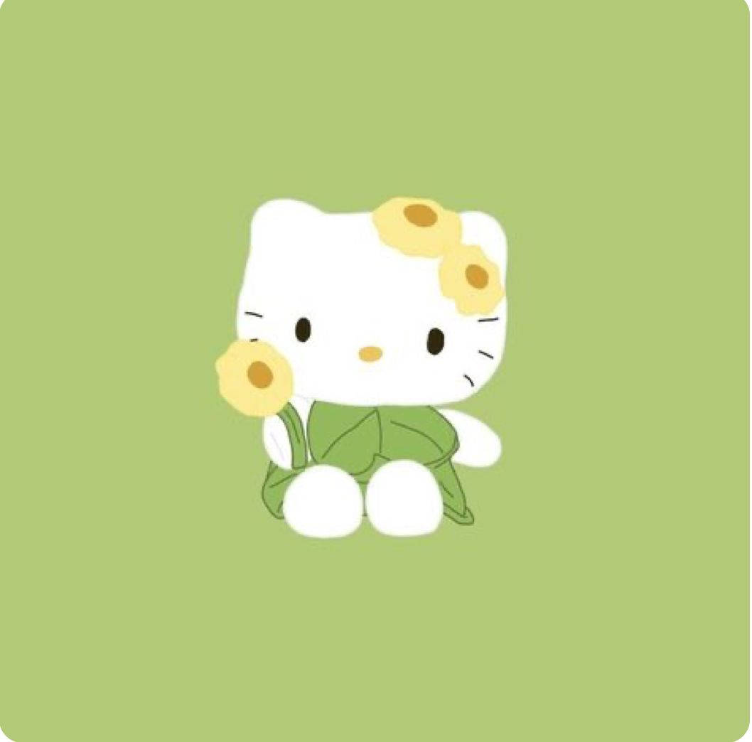 Φύση και Αισθητική Hello Kitty Ταπετσαρία
