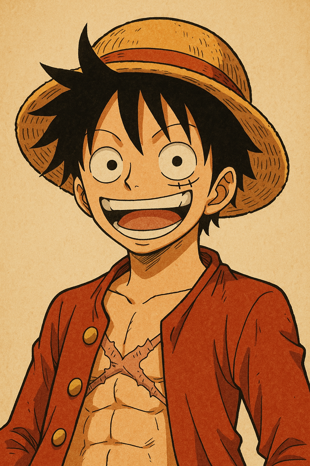 Χαμόγελο του Luffy Ταπετσαρία