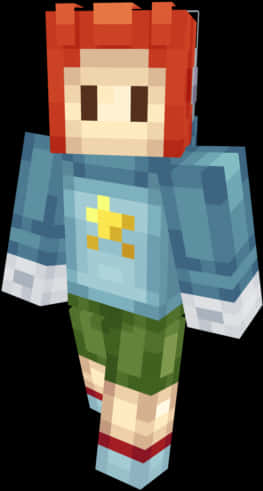 Χαρακτήρας Minecraft με πανοπλία Ταπετσαρία