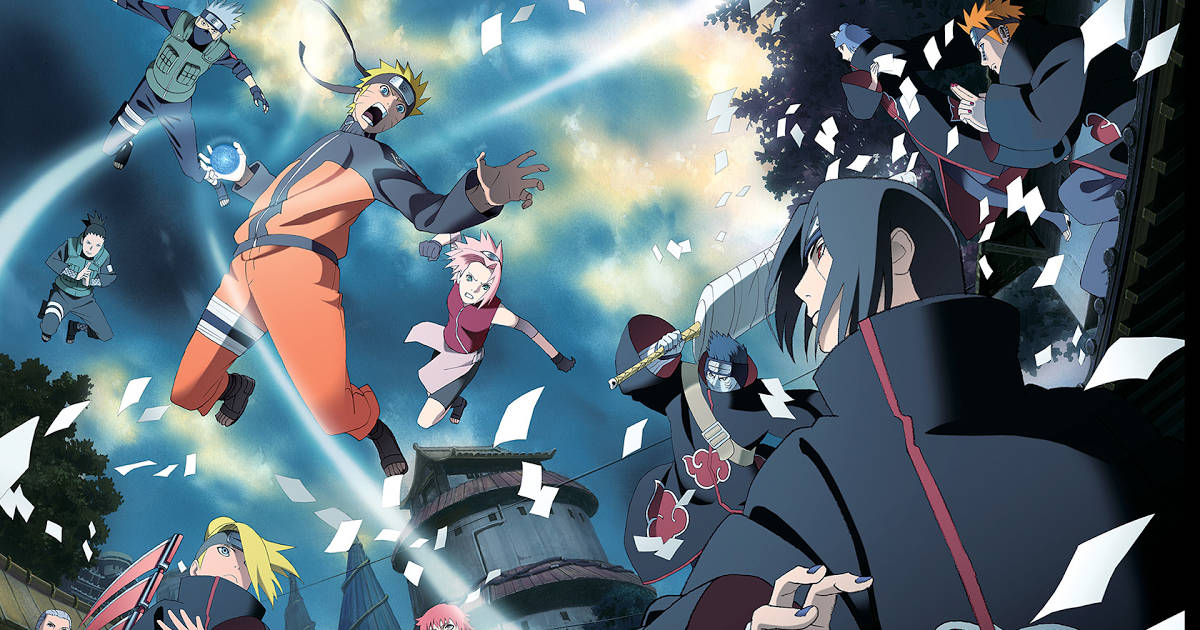Χαρακτήρες Naruto Konoha Εναντίον Akatsuki Ταπετσαρία