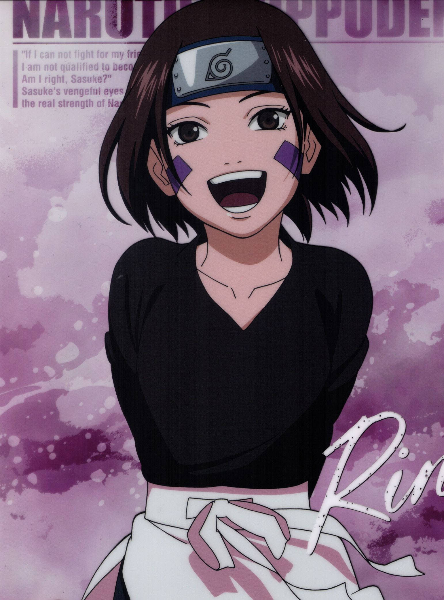 Χαριτωμένη Naruto Rin Ταπετσαρία