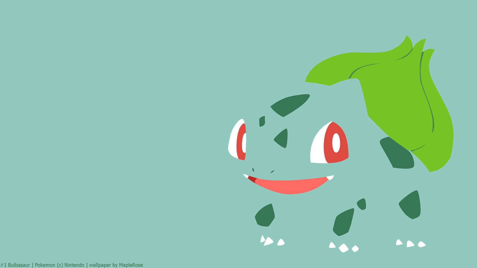 Χαριτωμένο και Αγκαλιάσιμο Bulbasaur Ταπετσαρία