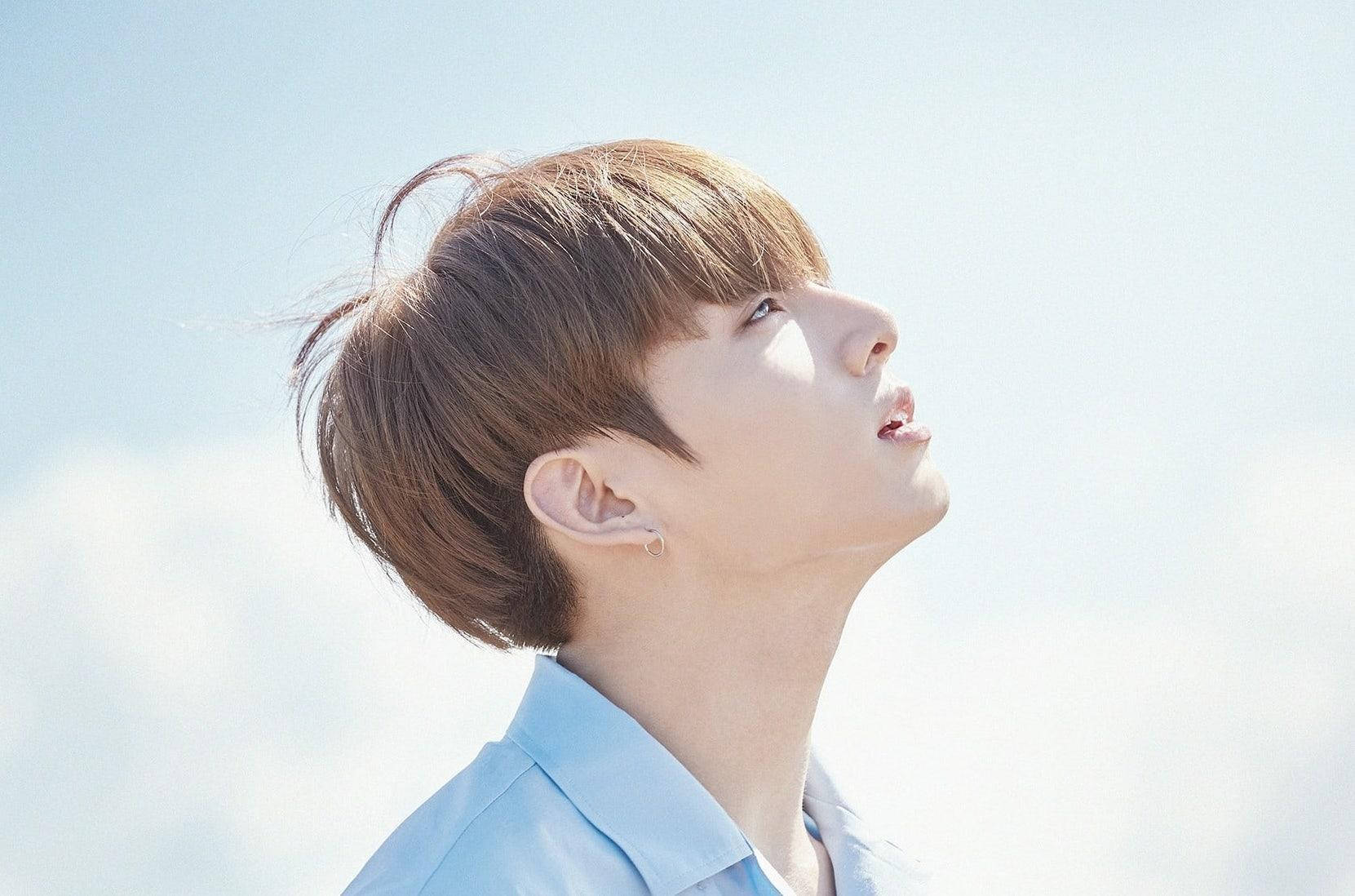 Χαριτωμένο Προφίλ του Jungkook των BTS Ταπετσαρία