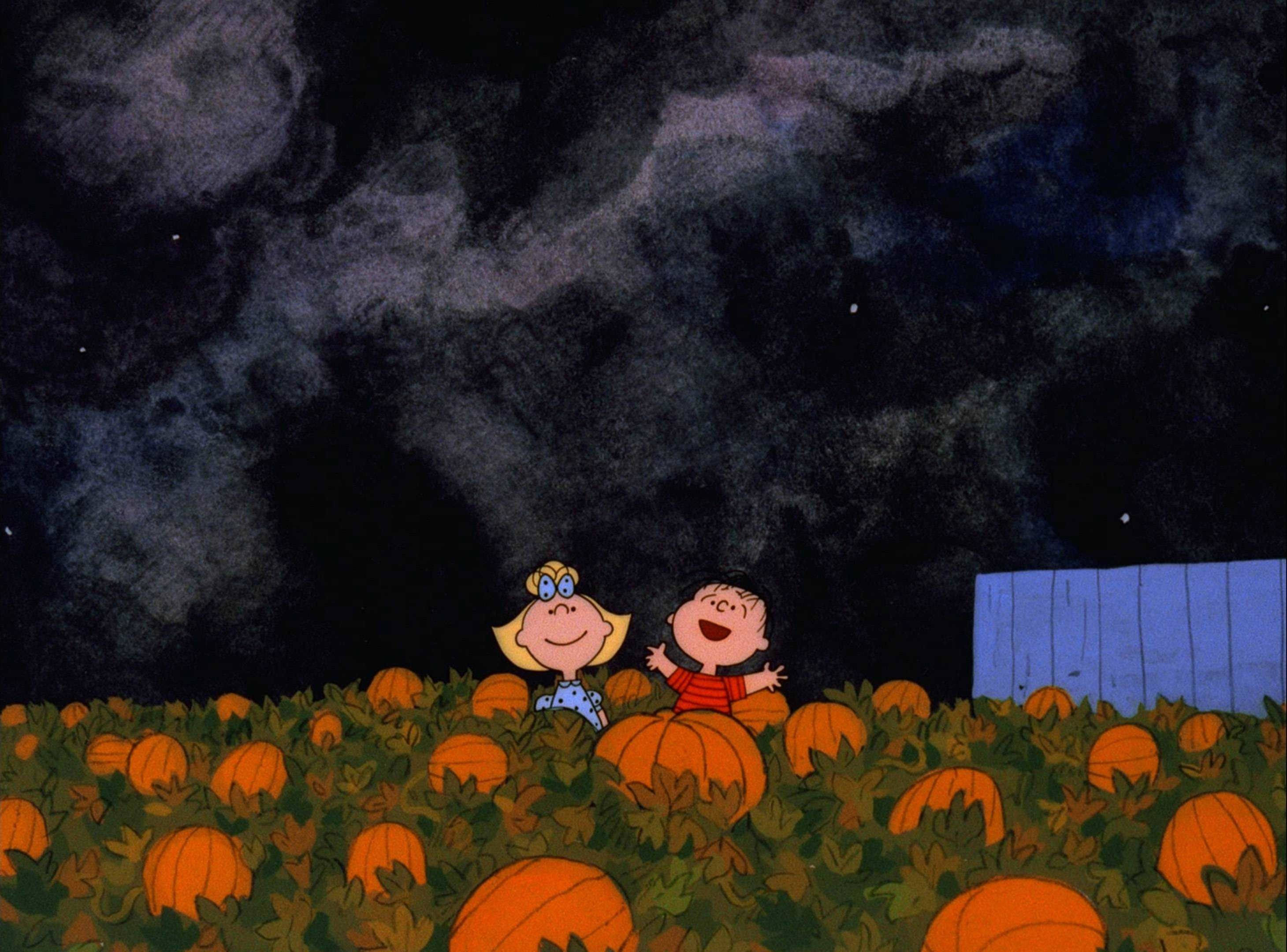 Χαριτωμένοι Αισθητικοί Χαρακτήρες Peanuts του Halloween Ταπετσαρία