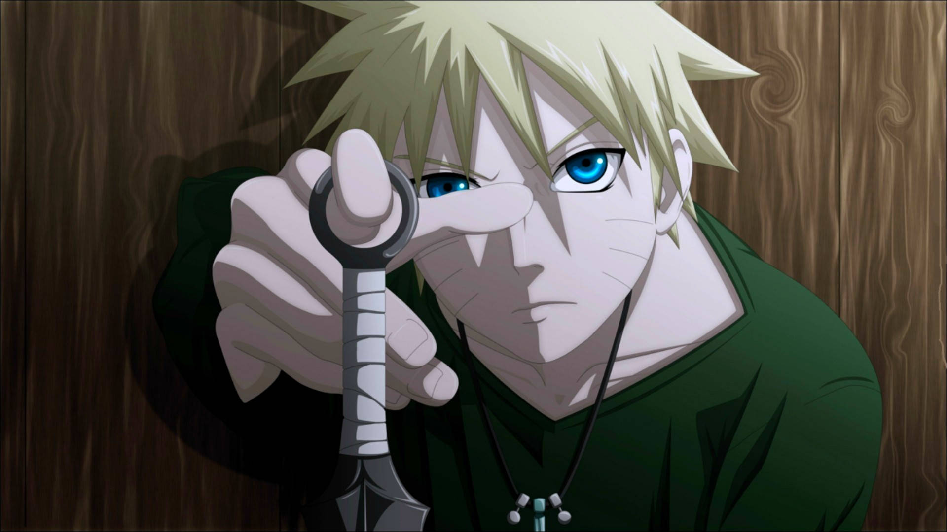 Χαριτωμένος Naruto με Μπλε Μάτια Ταπετσαρία