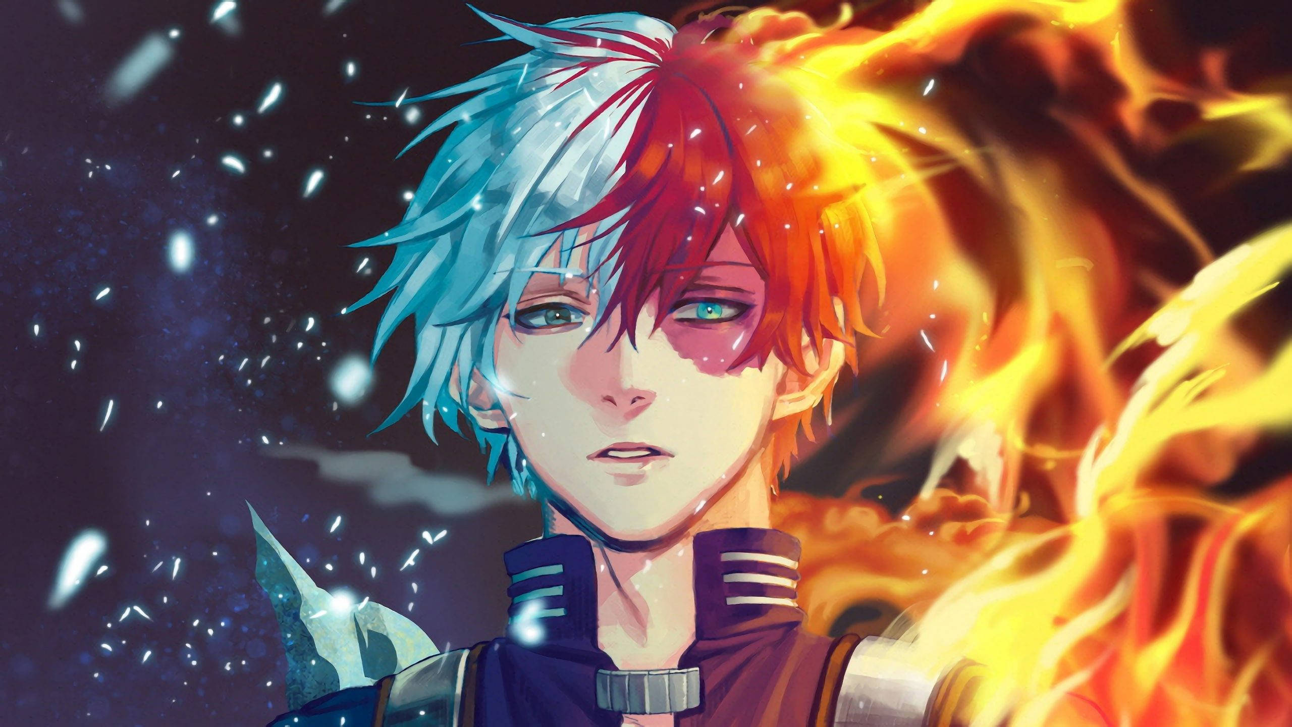 Χαριτωμένος Todoroki και οι Δυνάμεις του Ταπετσαρία