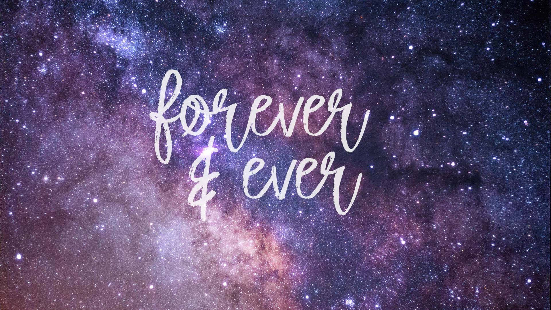 Χαριτωμένος Γαλαξίας με Forever & Ever Ταπετσαρία
