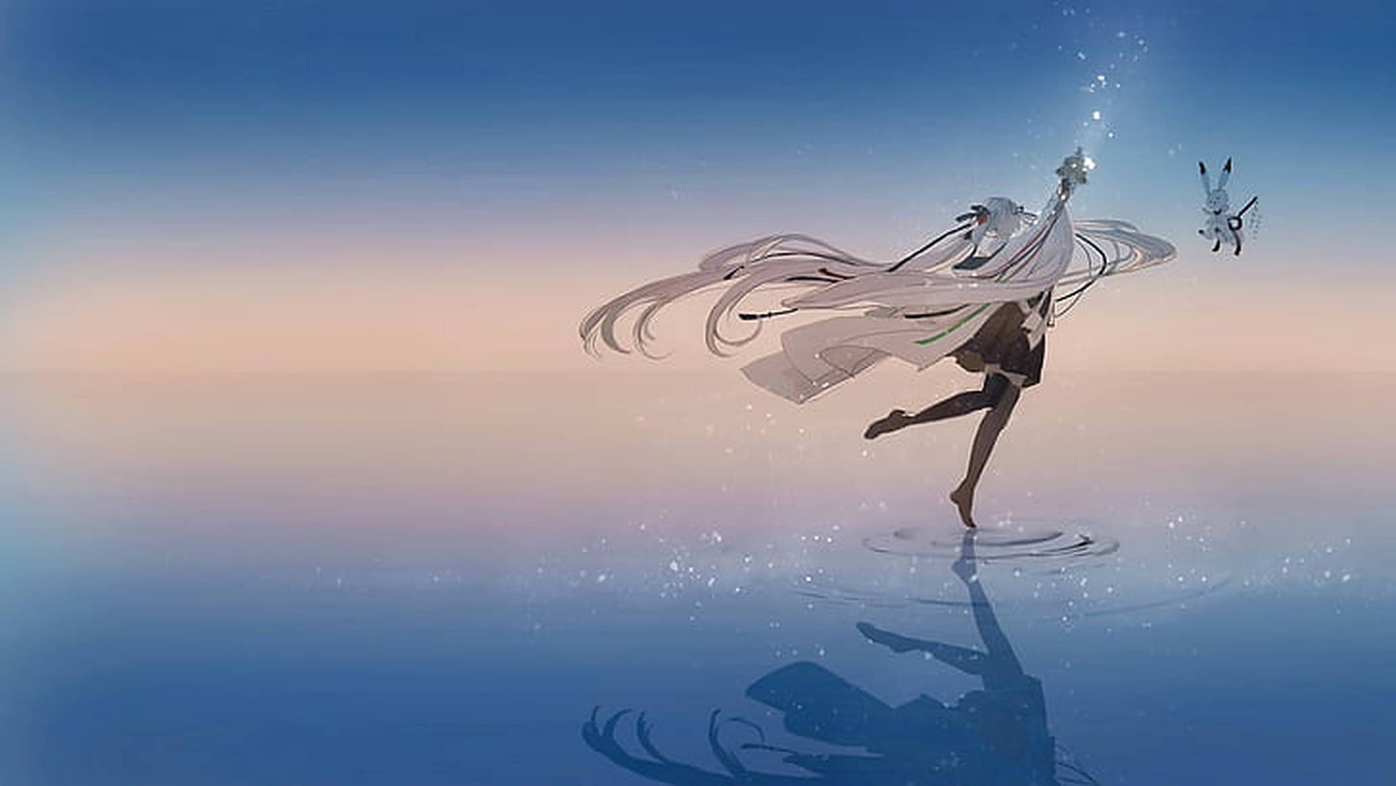 Χορός Anime Ήρεμος Ωκεανός Ταπετσαρία