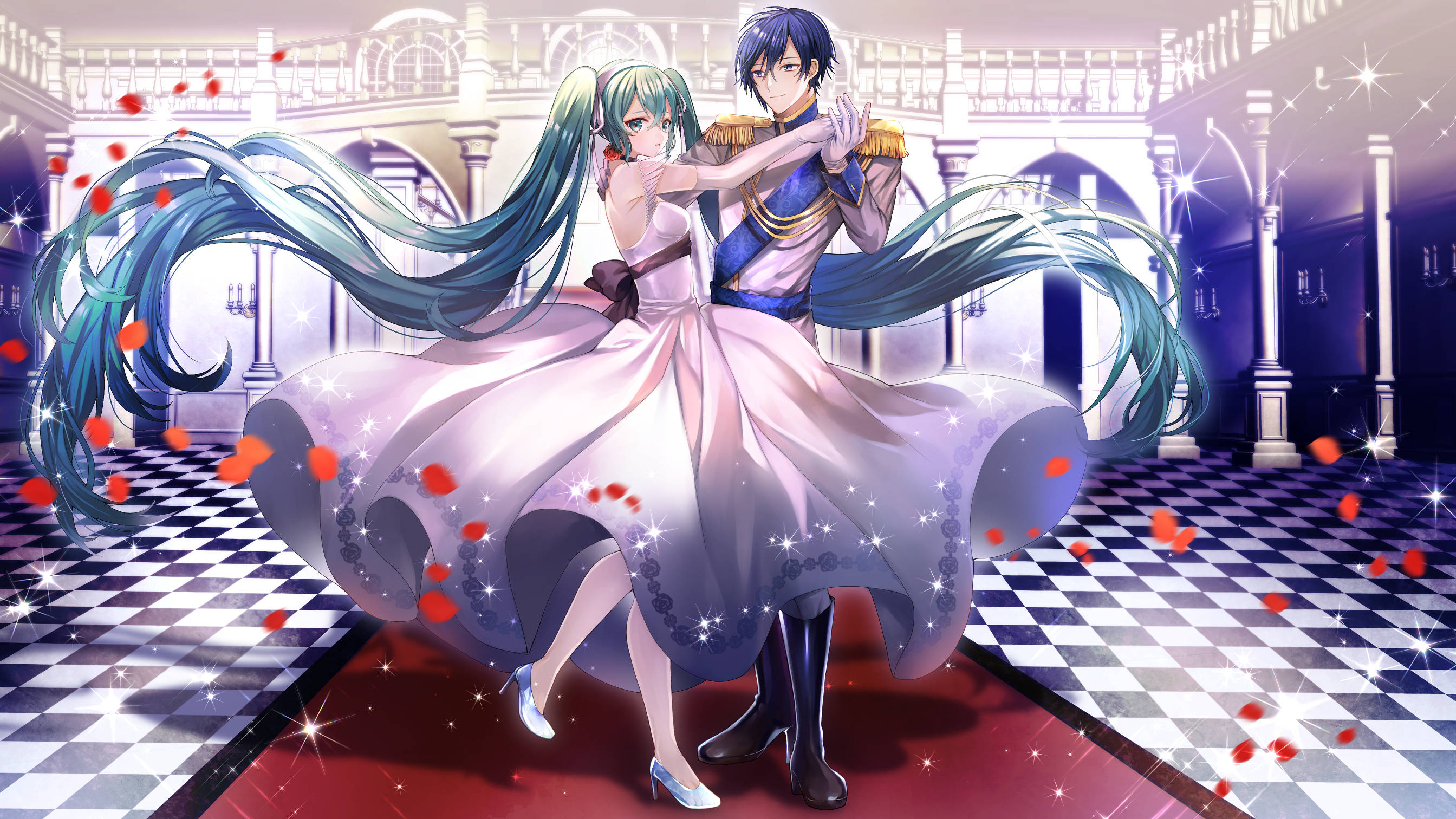 Χορός Anime στο Κόκκινο Χαλί Ταπετσαρία