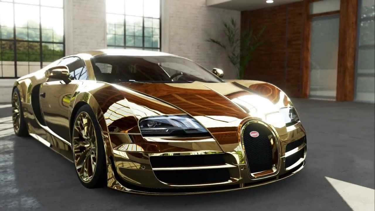 Χρυσή Πόρτα Αυτοκινήτου Bugatti Veyron Ταπετσαρία