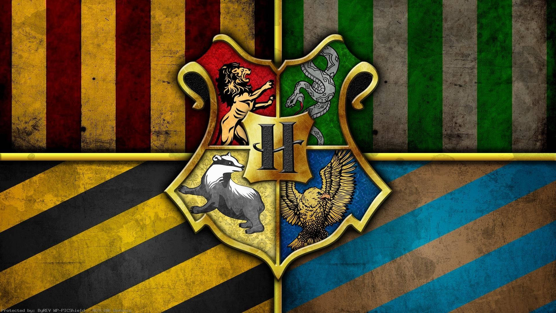 Χρυσό Έμβλημα Σπιτιού Harry Potter Laptop Ταπετσαρία