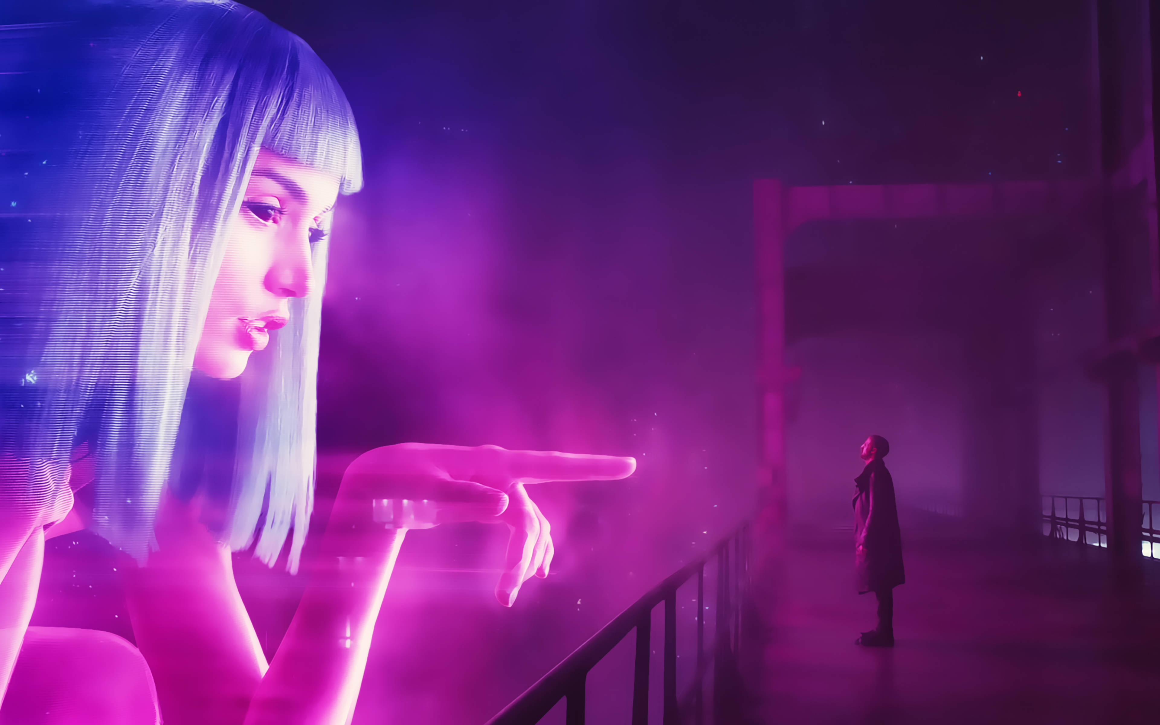 Ψηφιακή Σύντροφος Joi Blade Runner 2049 4K Ταπετσαρία