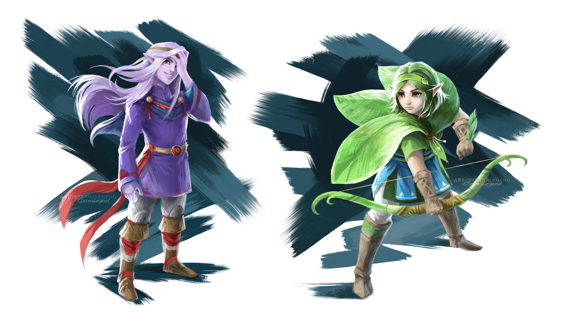 Βιντεοπαιχνίδι The Legend of Zelda: Breath of the Wild Zelda Vaati Saria Ταπετσαρία HD | Εικόνα φόντου — Θρύλος του ζέλντα GIF Ταπετσαρία