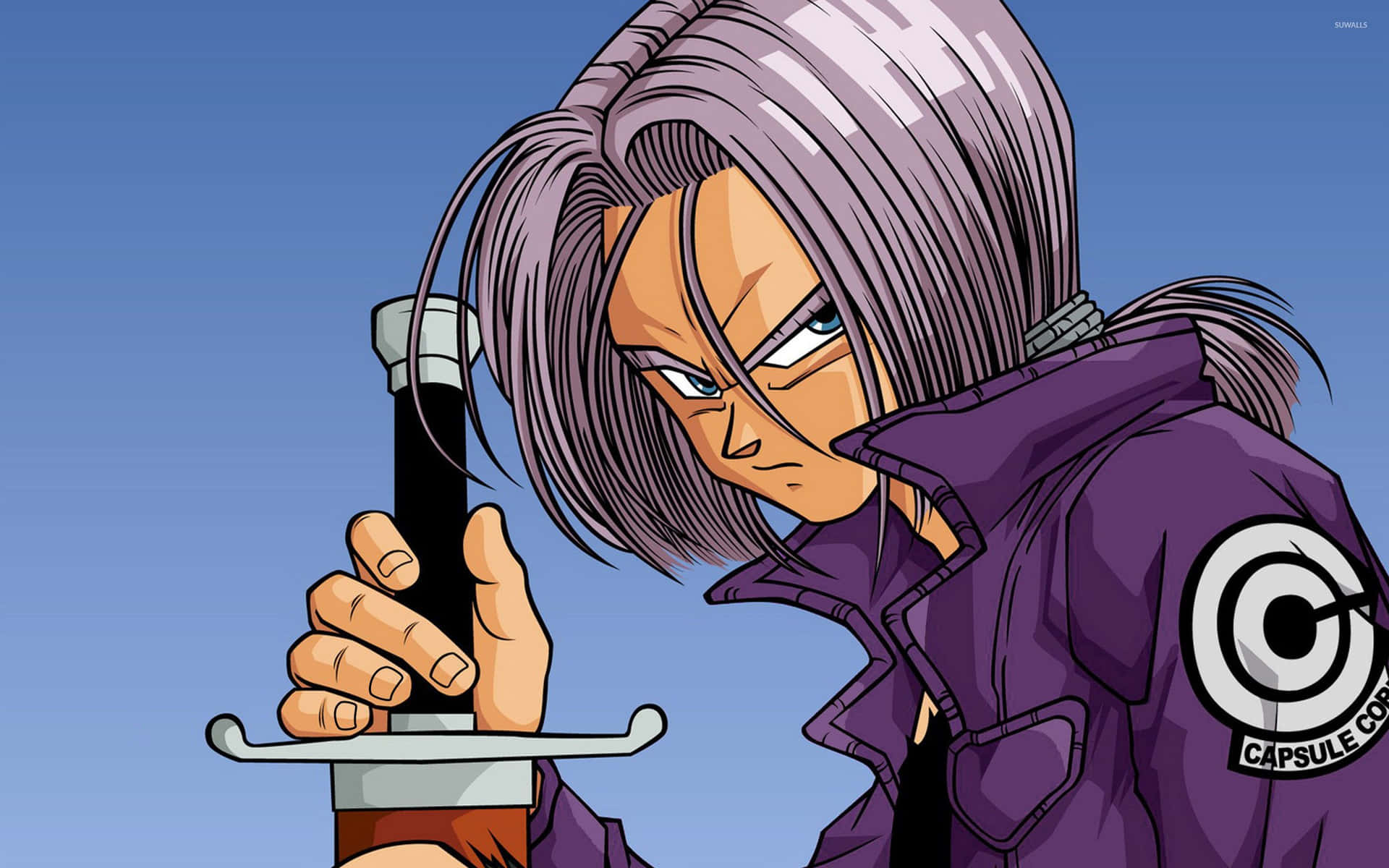 Trunks — Dragon ball super GIF Ταπετσαρία