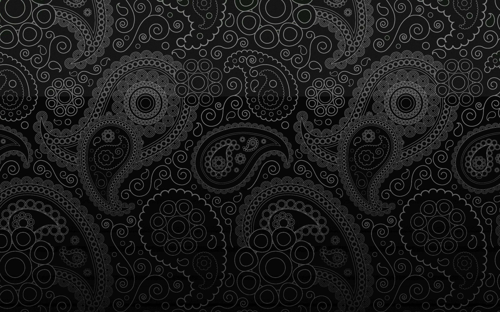 Ψυχρό μοτίβο Paisley Ταπετσαρία