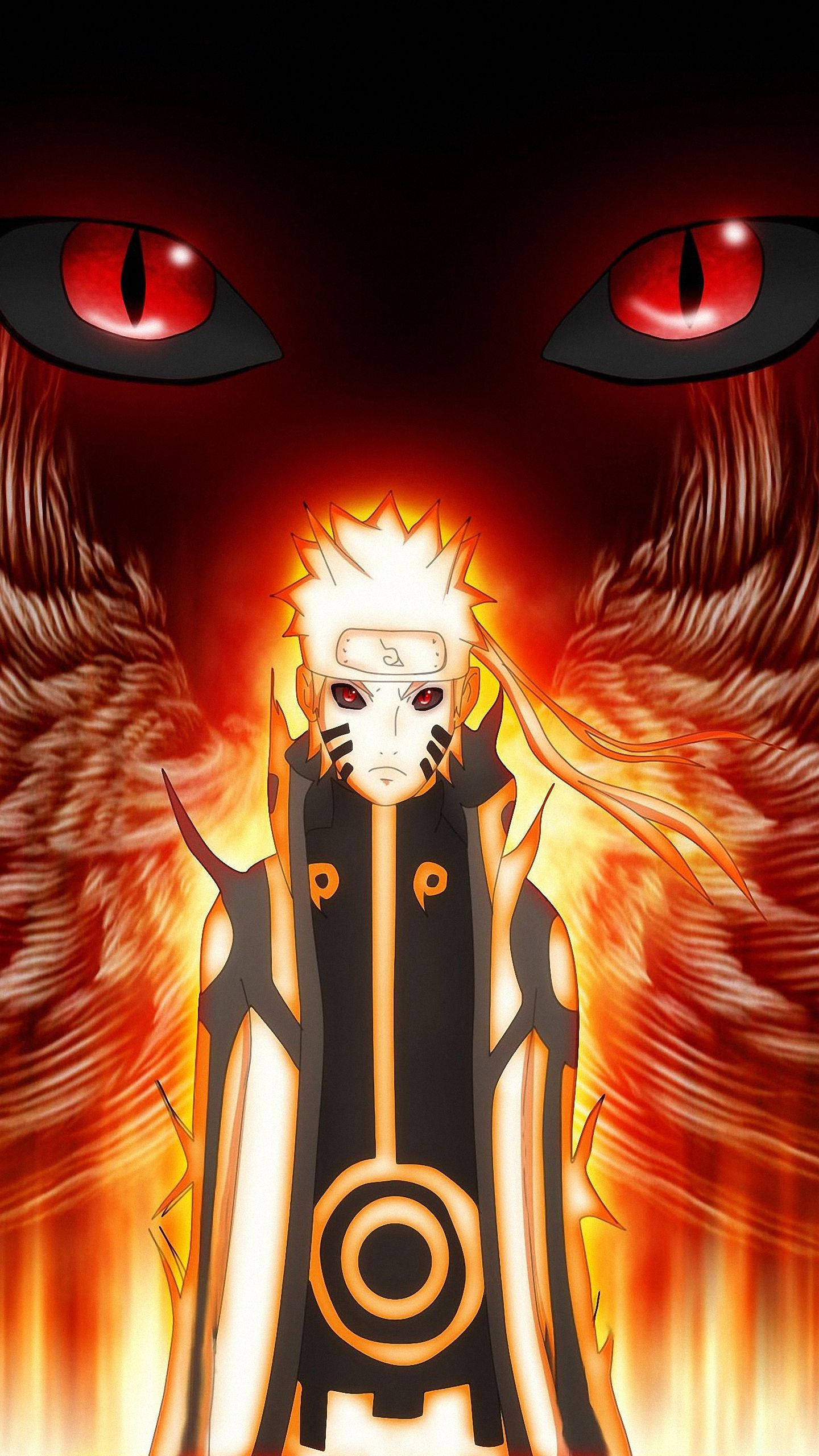 Ψύχραιμη Λειτουργία Kurama του Naruto Ταπετσαρία