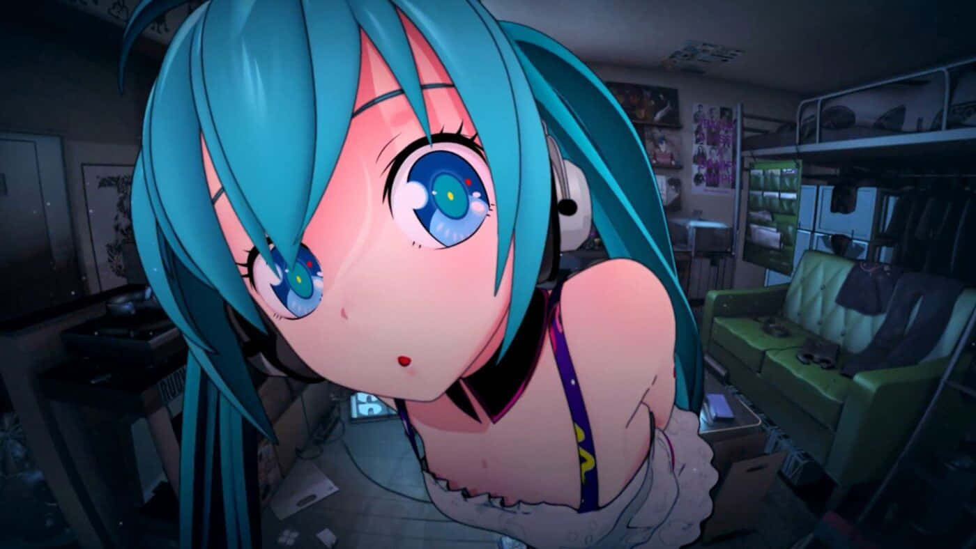 Ωραίο Anime Hatsune Miku Ταπετσαρία