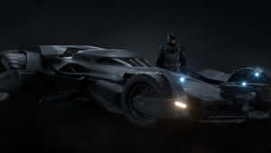1366x768 Φόντο Batmobile — Batman Ταπετσαρία