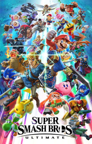 Ταπετσαρία κινητού 3D Smash Bros Ultimate — Lenovo Idea Tab Plus Ταπετσαρία