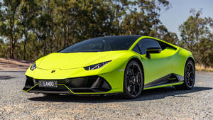 4k Laptop Εικόνα Αυτοκινήτου Lamborghini Huracán