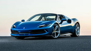 5120X1440 Μπλε Ferrari