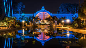 8k 7680x4320 Ultra Hd Resolution Desktop Balboa Park — 5120x1440 Ταπετσαρία