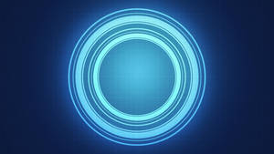 8k 7680x4320 Ultra Hd Resolution Desktop Blue Circle — 5120x1440 Ταπετσαρία