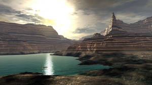 8k 7680x4320 Ultra Hd Resolution Desktop Canyon — 7680x4320 Ταπετσαρία