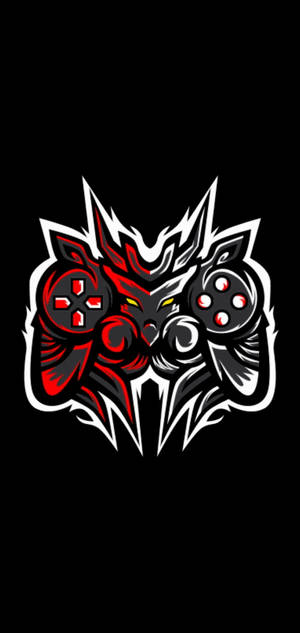 Abstract Gaming Controller Gaming Logo HD — Galaxy S25 Edge Ταπετσαρία