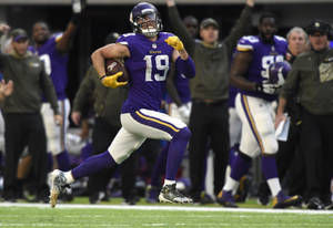 Adam Thielen Υποδοχέας — NFL ποδόσφαιρο Ταπετσαρία