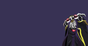 Ainz Ooal Gown Μινιμαλιστικό Anime — Μινιμαλιστικό anime Ταπετσαρία
