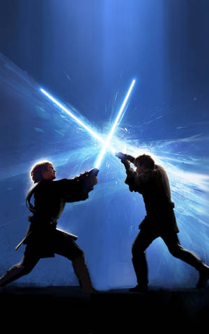Anakin Vs Obi-Wan Star Wars Tablet — Honor Pad Ταπετσαρία