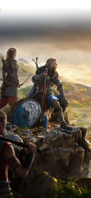 Φόντο Android Assassin's Creed Valhalla — Huawei Pura 90s Pro Ταπετσαρία