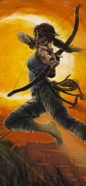 Android Rise Of The Tomb Raider Φόντο — POCO F9 Ultra Ταπετσαρία