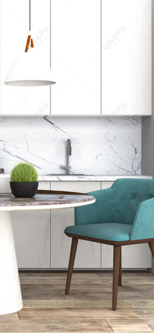 Android Kitchen Background — Realme C75 Ταπετσαρία