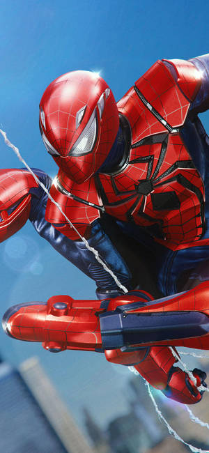 Armor Spider Man Iphone — iPhone 16 Ταπετσαρία