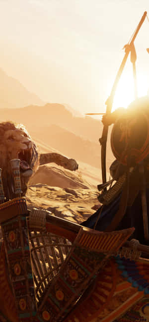 Iphone X Assassin's Creed Origins Φόντο — Realme GT 8 Pro Ταπετσαρία