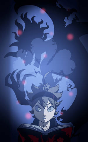 Liebe Black Clover κινούμενος Asta ταπετσαρία — Galaxy Tab S9 FE Ταπετσαρία